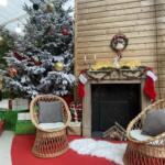 Arbre de Noël disposé au sein de notre hall