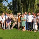 Photo de groupe de Cercleux Jardin, partenaire du parc.