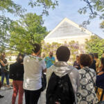 Le réseau Éco-événement on découvert le parc à travers une visite guidée