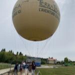 GEIQ Propreté ont privatiser le ballon captif pour découvrir Angers en 360°