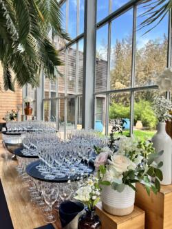 Cocktail dans le hall