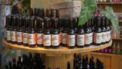 Armoire de bière la Piautre au sein de la boutique