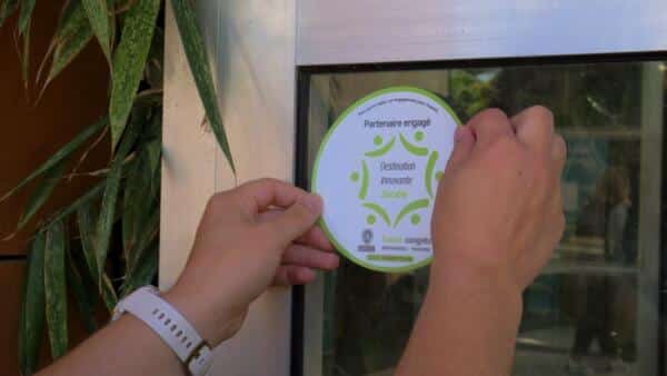 Mise en avant de notre label DID sur notre parvis