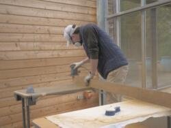 Personne faisant des travaux