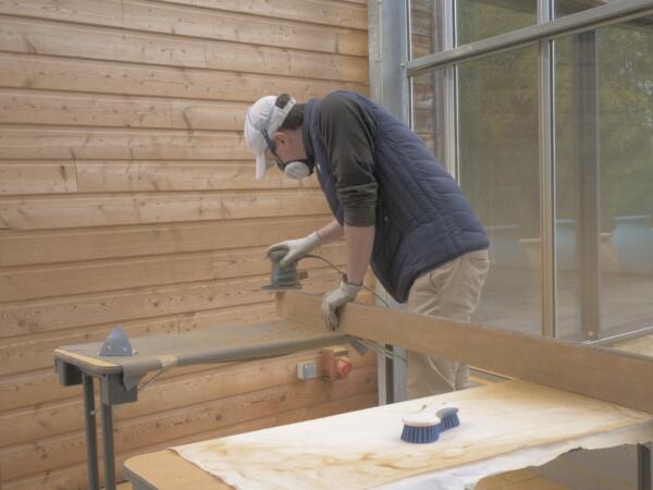 Personne faisant des travaux